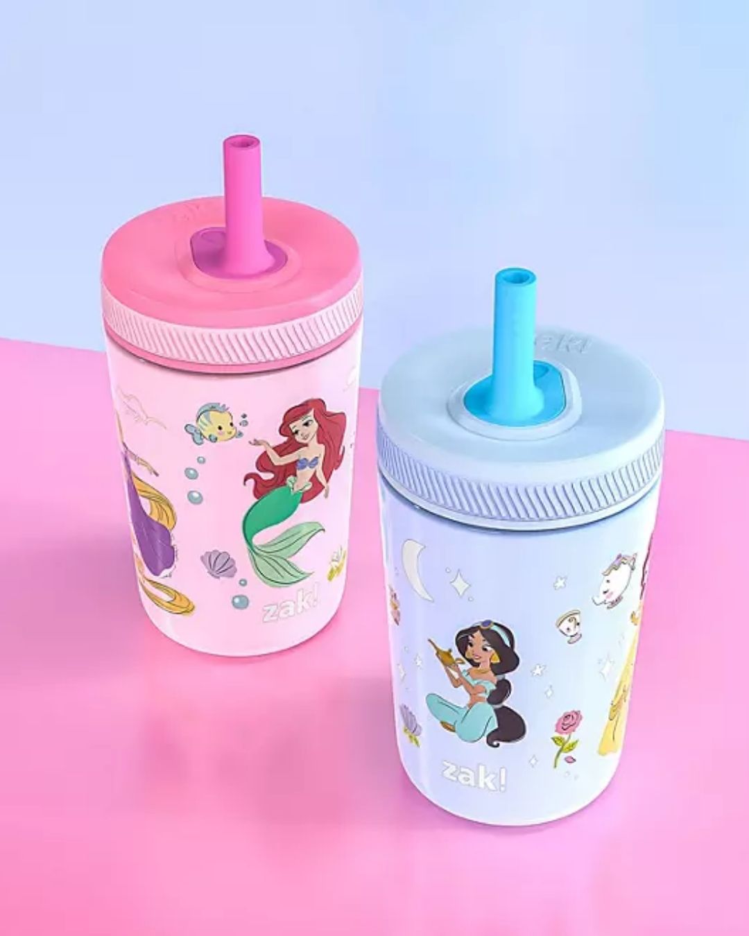 TERMO DE PRINCESAS ROSADO 12OZ ZAK