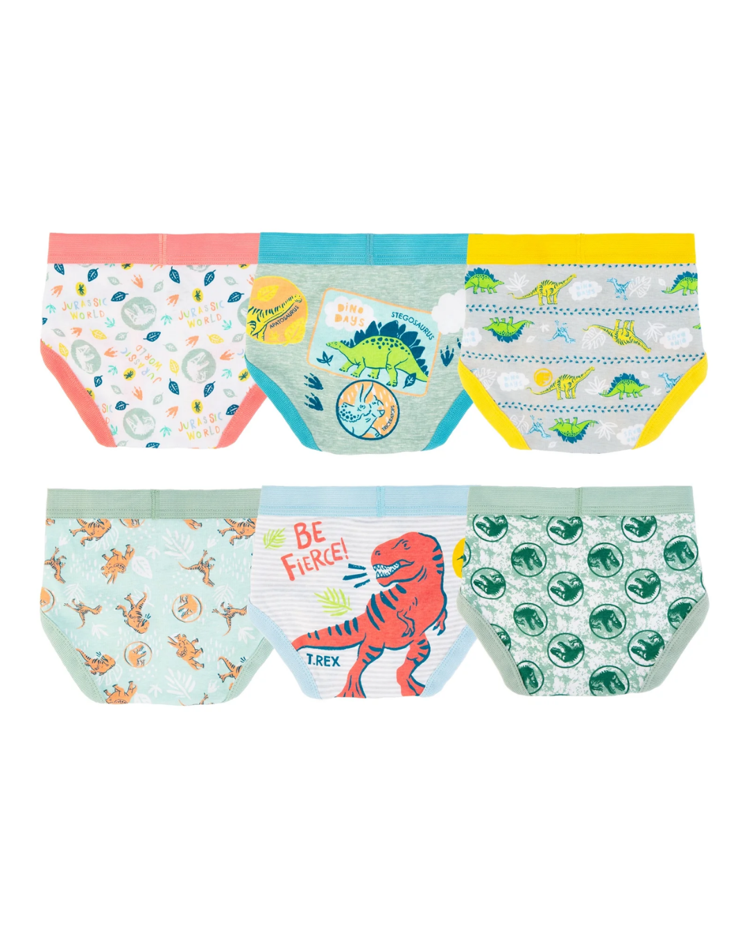 CALZONCILLOS 6 PZS JURASSIC WORLD