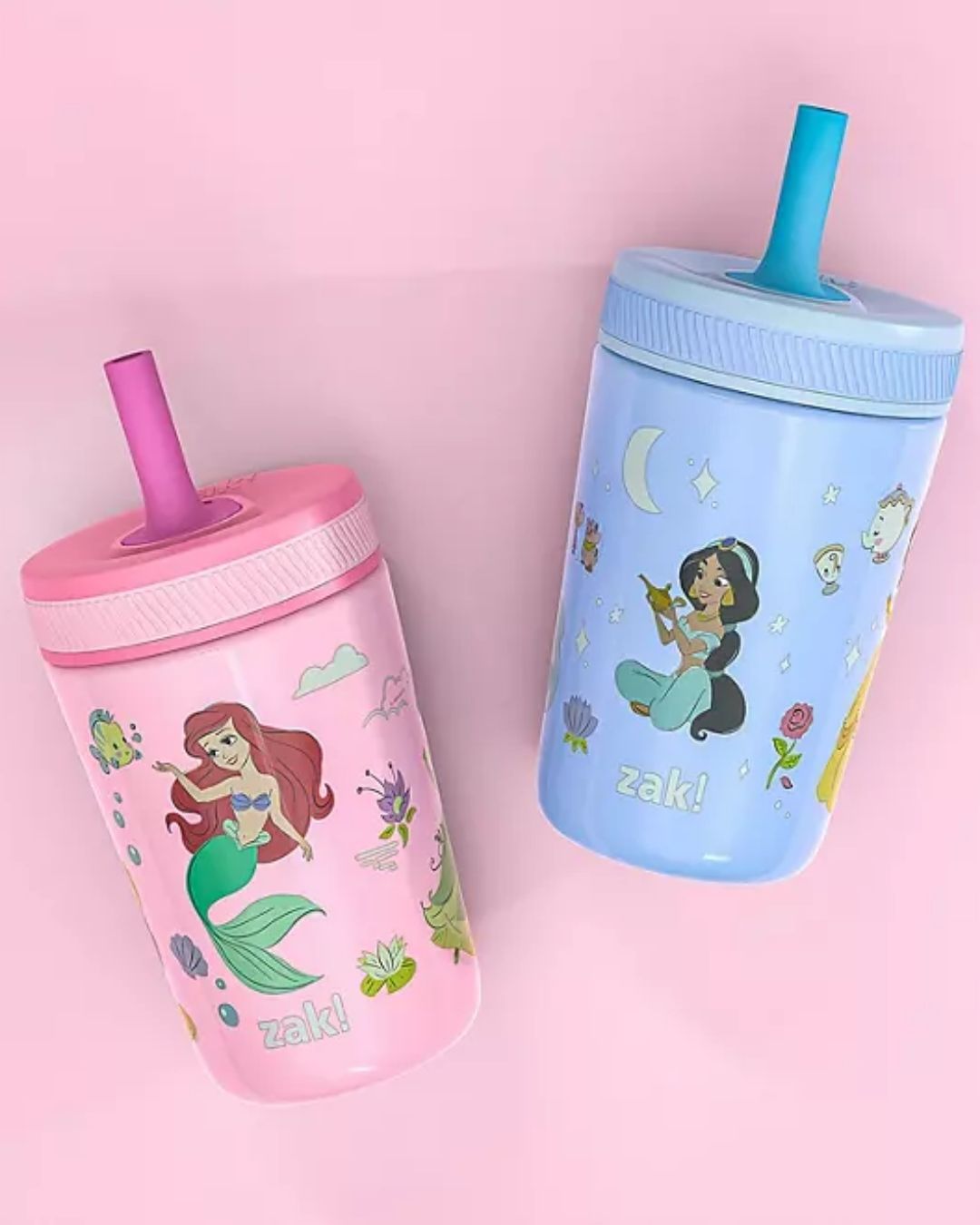 TERMO DE PRINCESAS ROSADO 12OZ ZAK