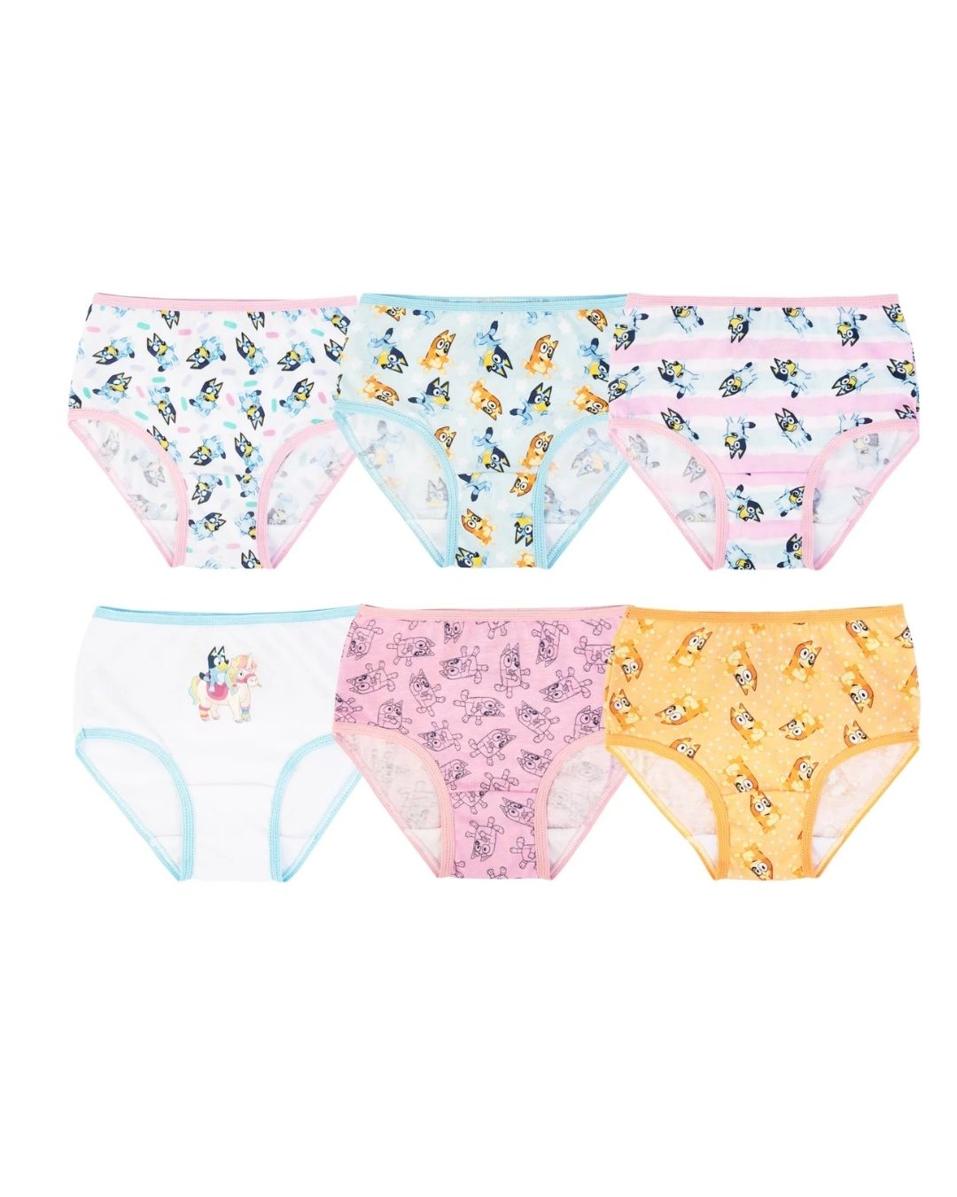 PANTIES 6PZS BLUEY
