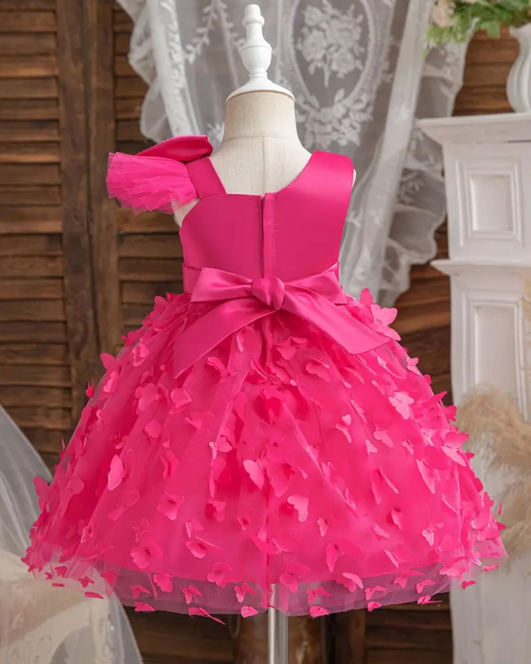 VESTIDO FUCSIA CHONGO