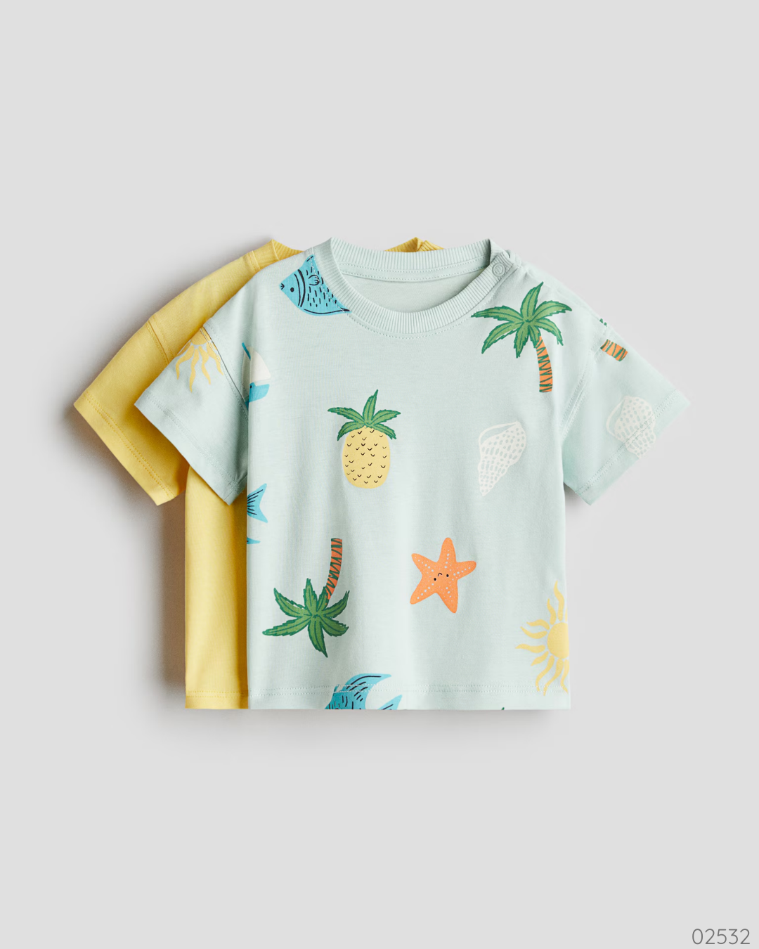 CAMISA PLAYERA 2 PZS H & M