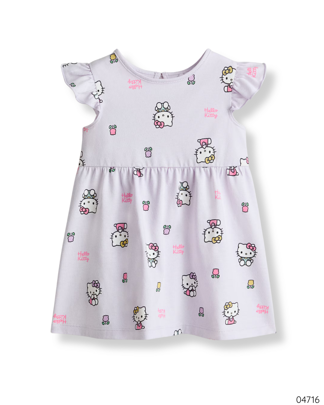 VESTIDO ROSADO HELLO KITTY