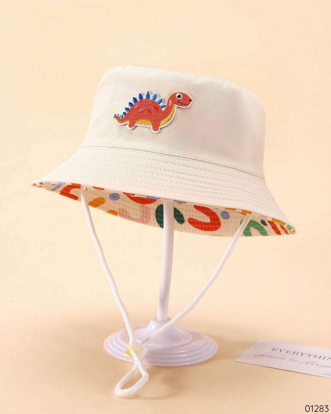 SOMBRERO DINOSAURIO AMARILLO