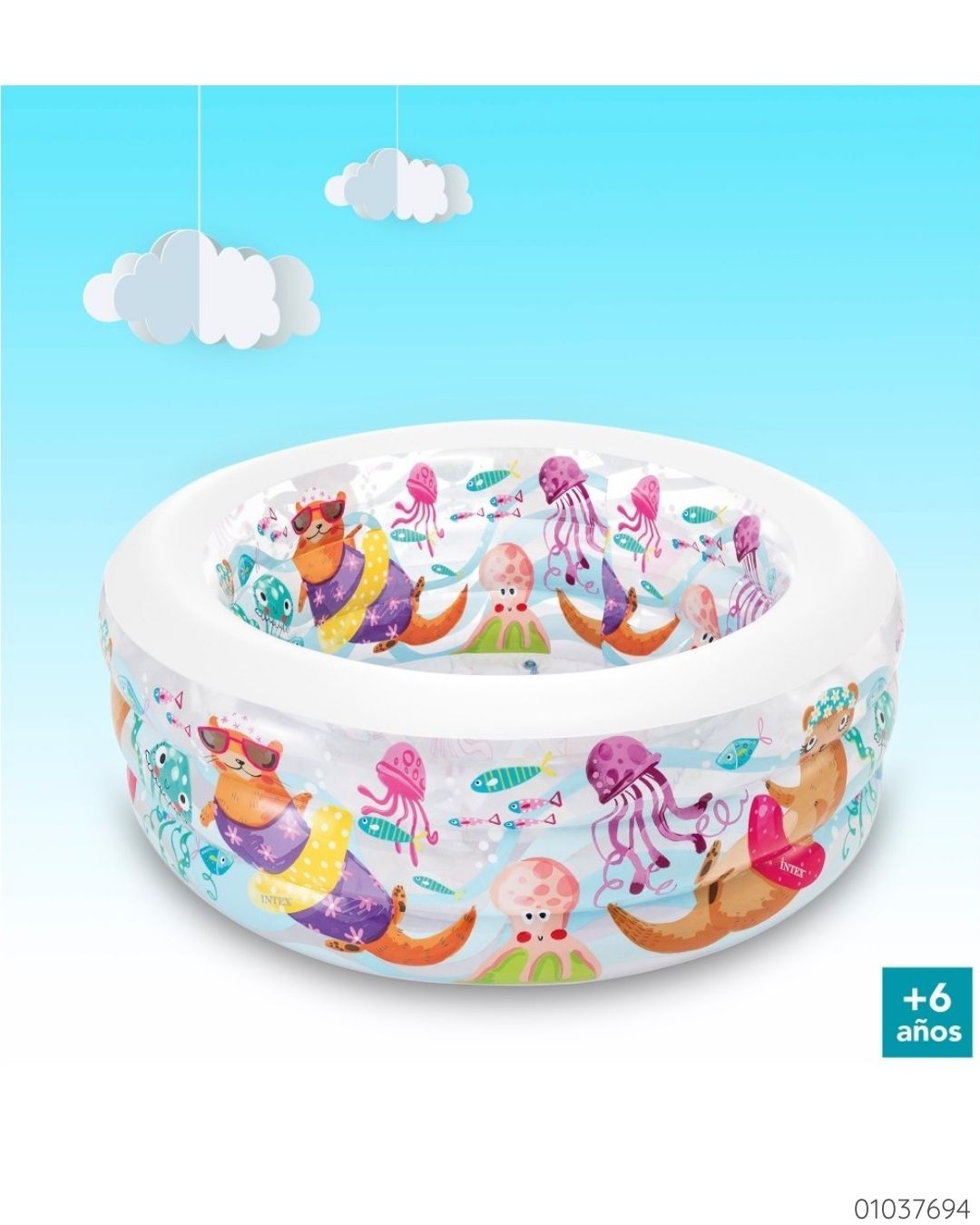 PISCINA ACUARIO CIRCULAR