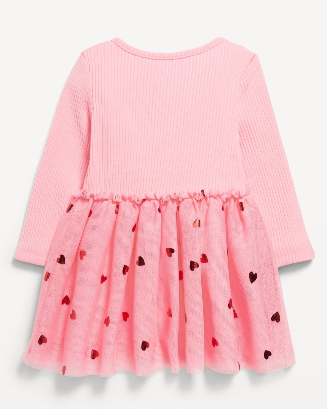 VESTIDO ROSADO TUTU CORAZON