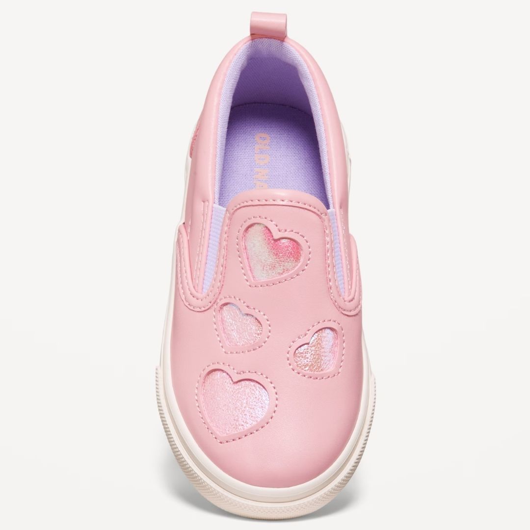 TENIS ROSADOS CORAZONES OLD NAVY