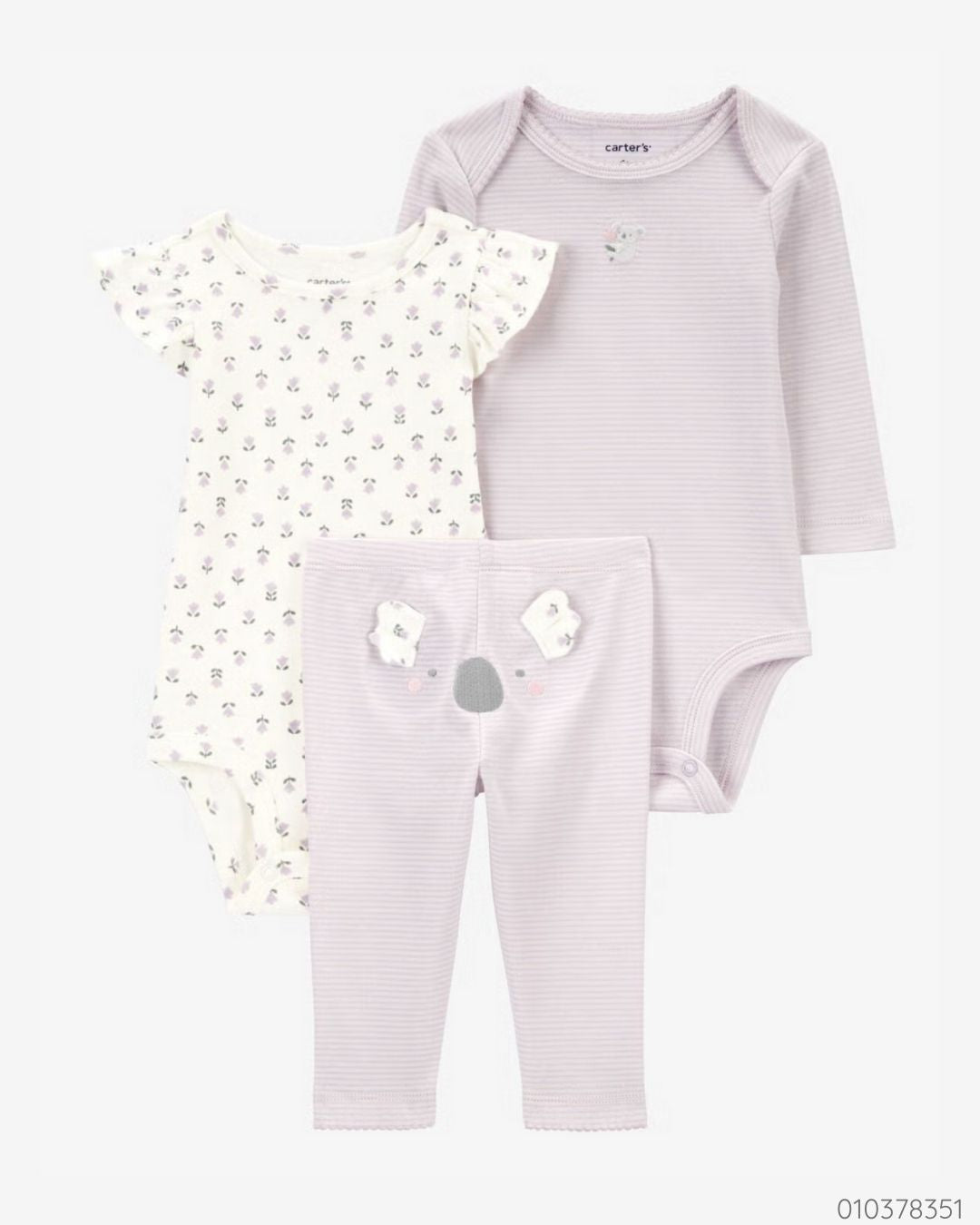 TRAJE 3PZS PANDA MORADO