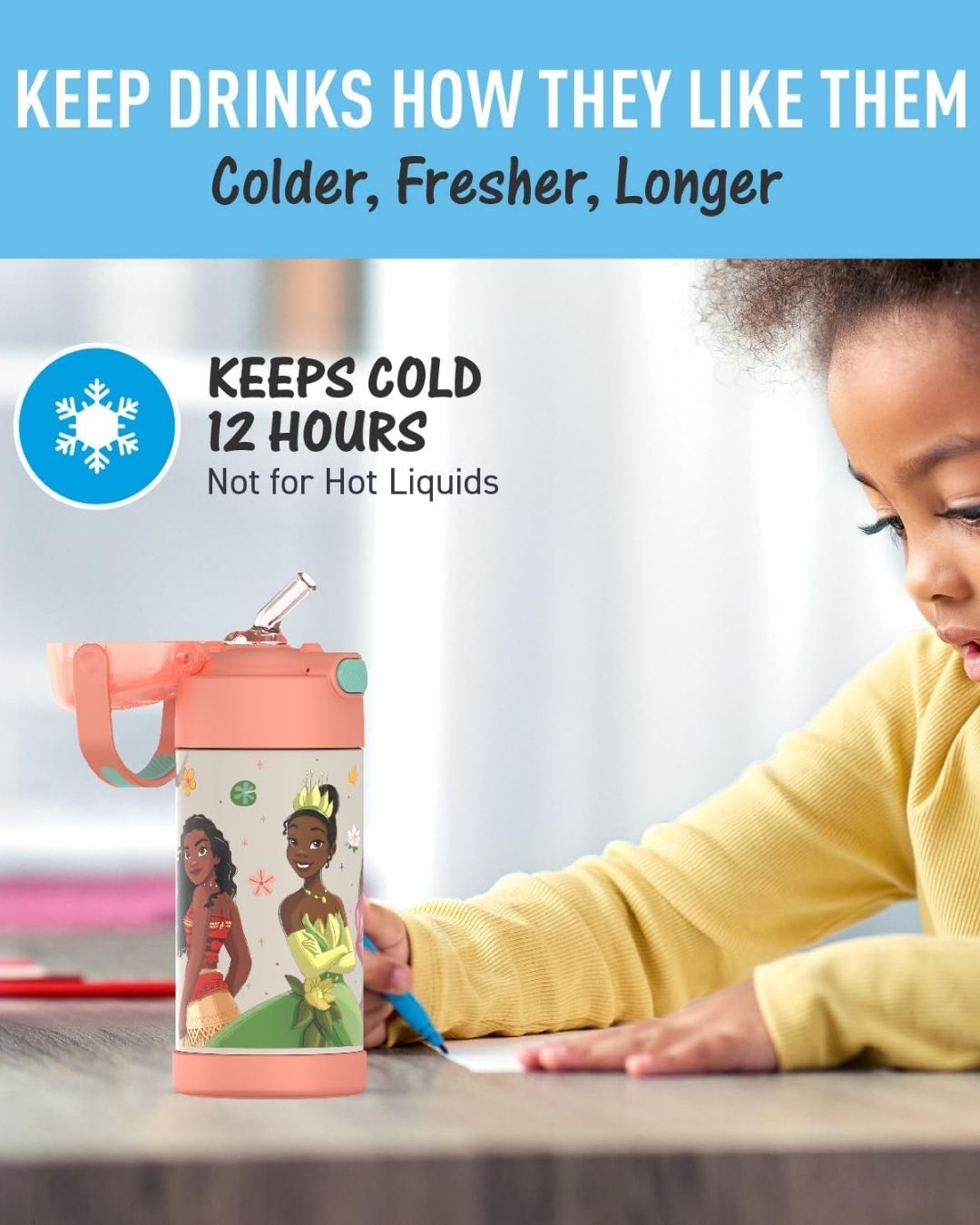 TERMO DE PRINCESAS 12 OZ THERMOS