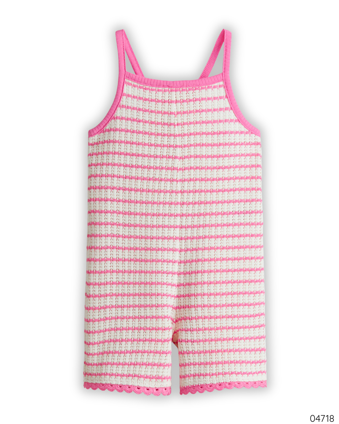 TRAJE ROSA RAYADO HYM
