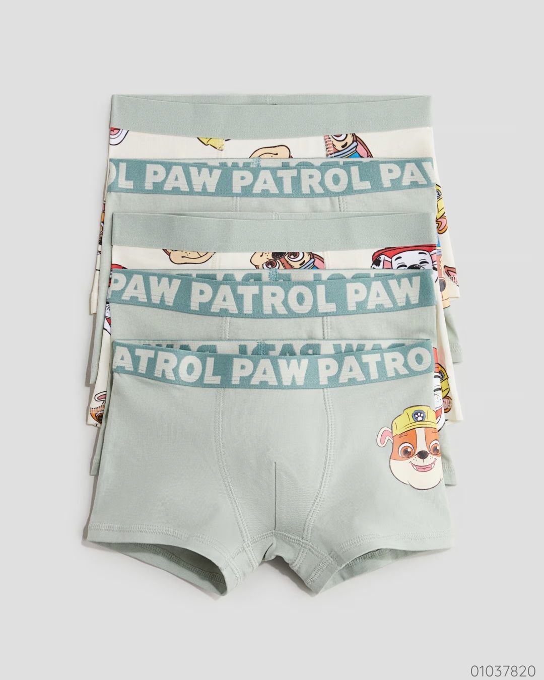 BOXERS 5 PZS H & M PAW PATROL