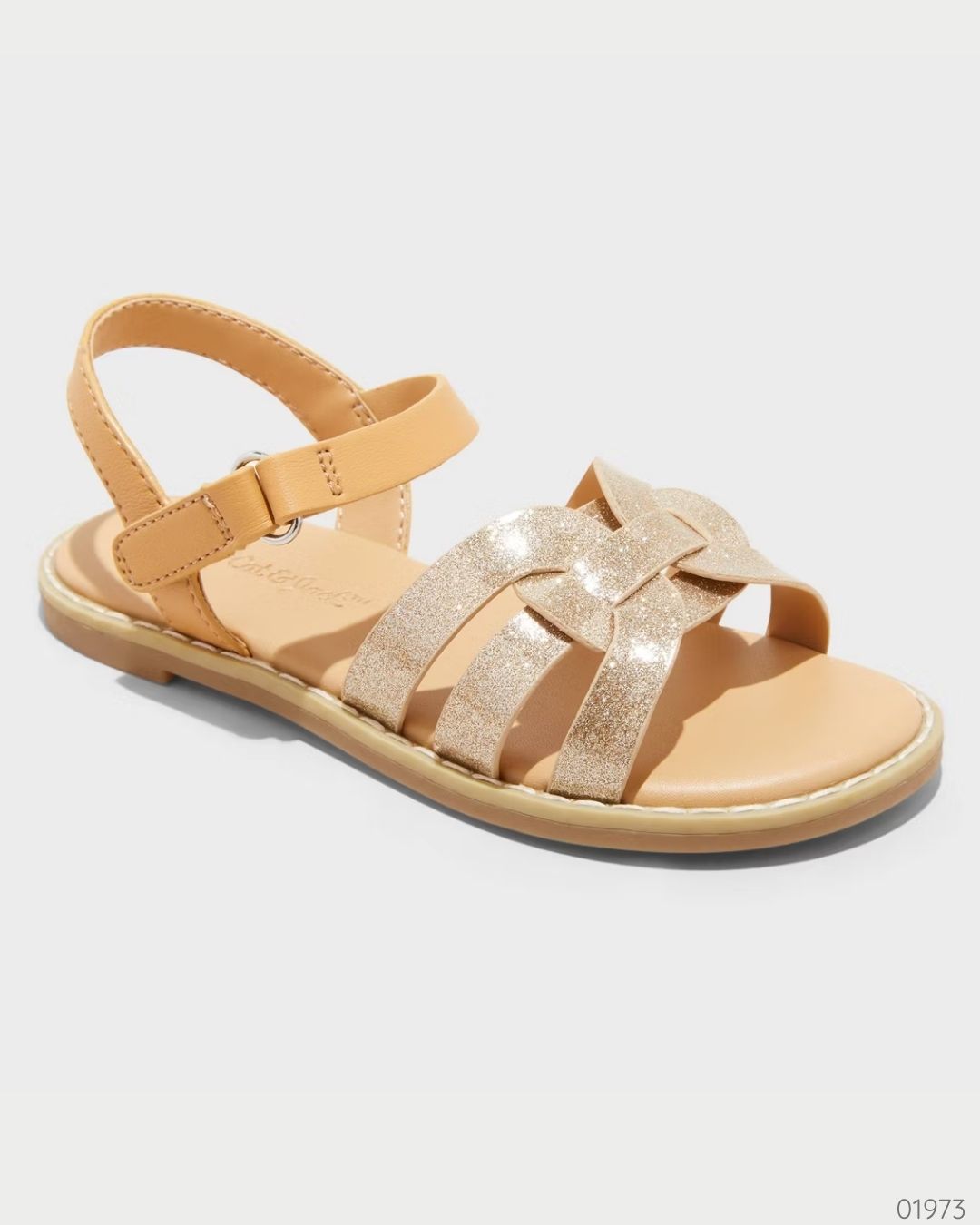 SANDALIAS DORADAS TIRAS CAT & JACK