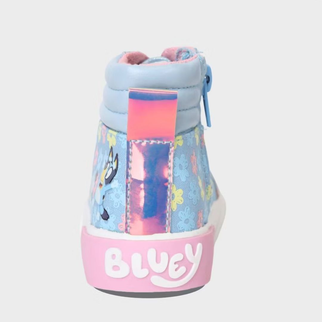 TENIS BLUEY FLORES Y CORAZON