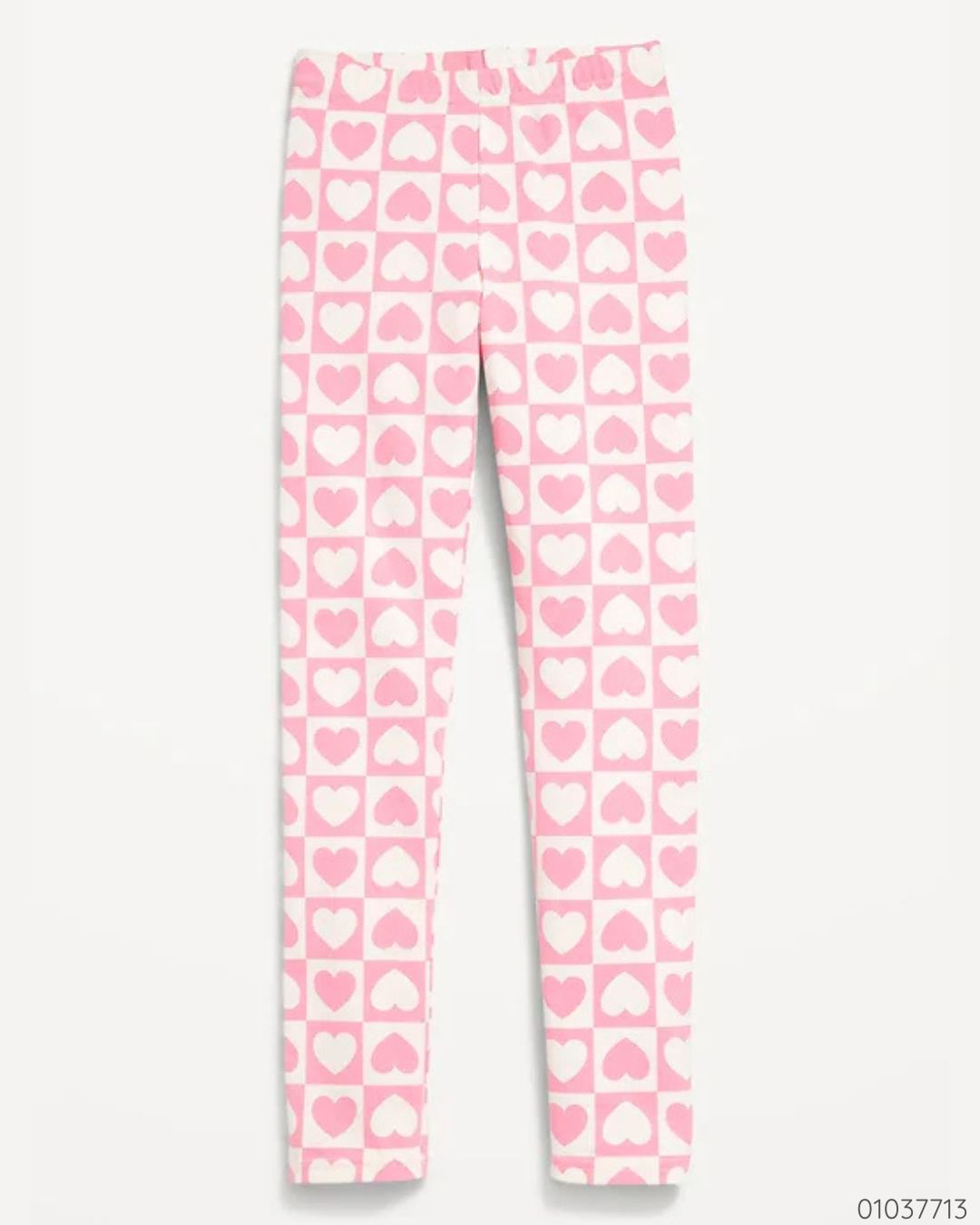 LEGGINS NIÑA CORAZONES ROSADO OLD NAVY