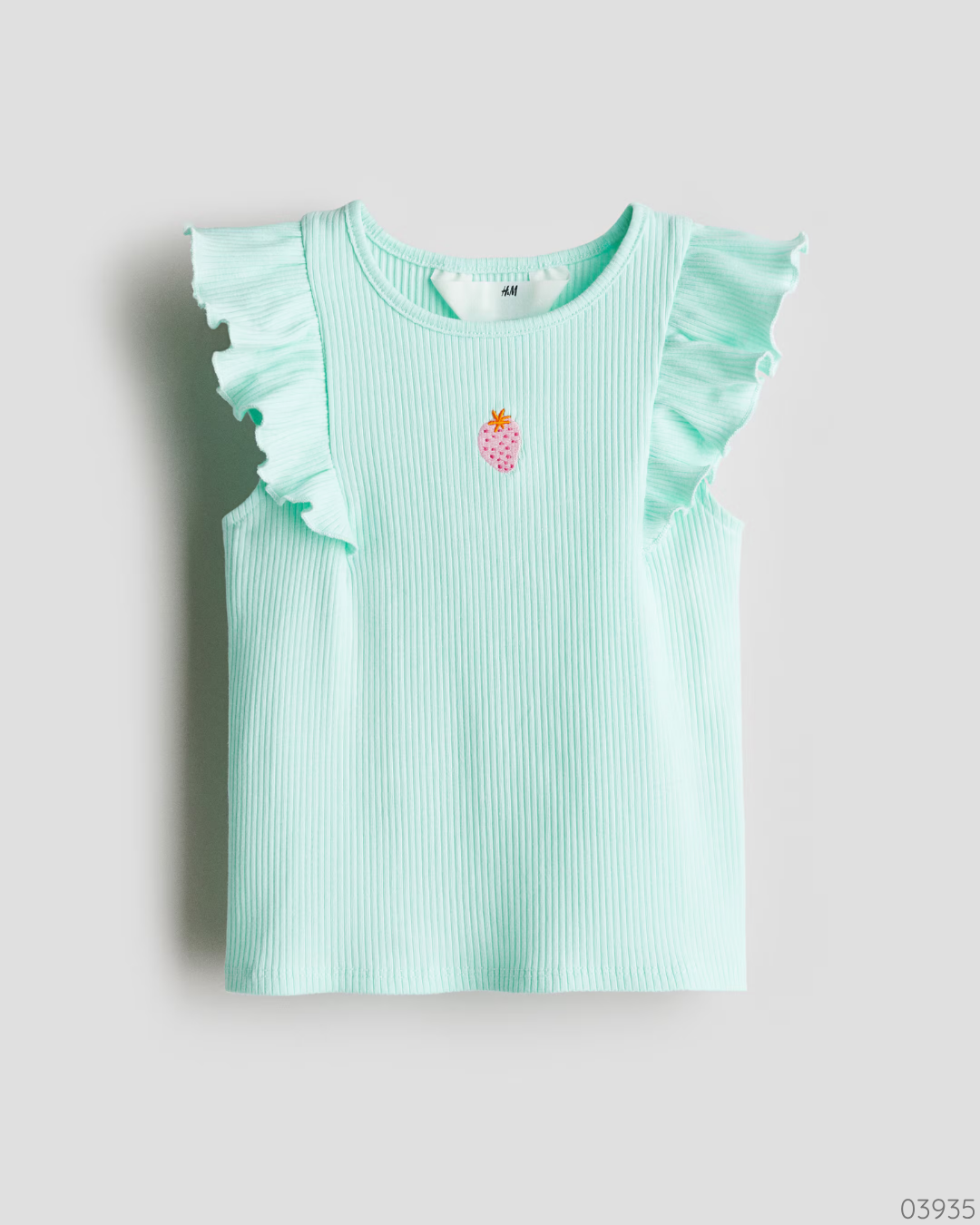 CAMISA VERDE SIN MANGAS