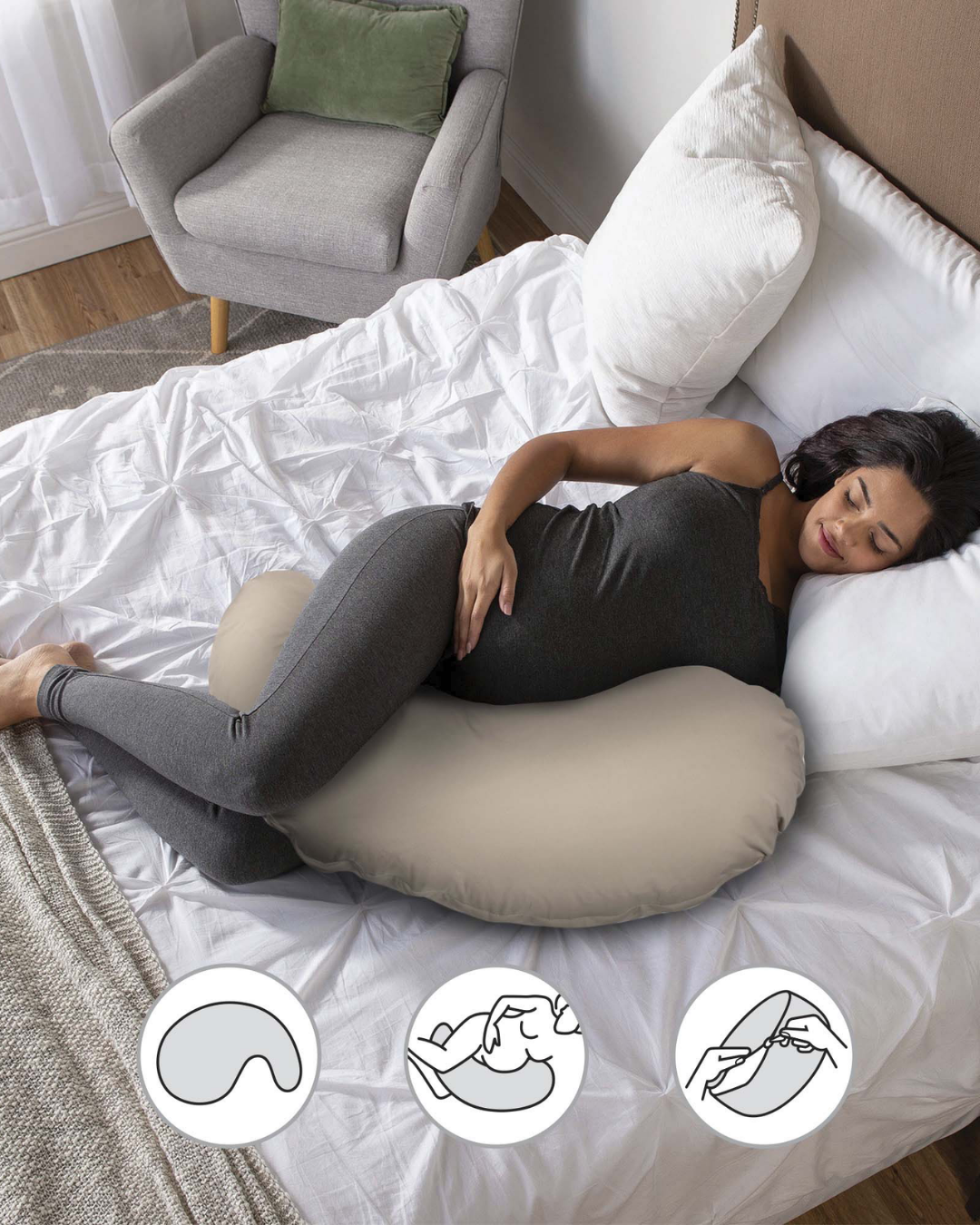 ALMOHADA BOPPY EMBARAZO CUDDLE