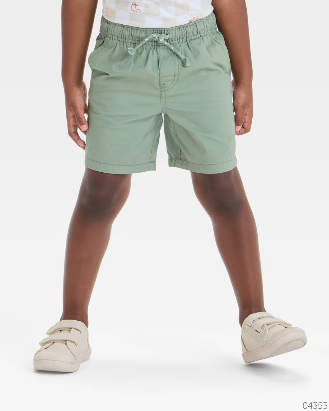 SHORT VERDE CORDONES CAT & JACK
