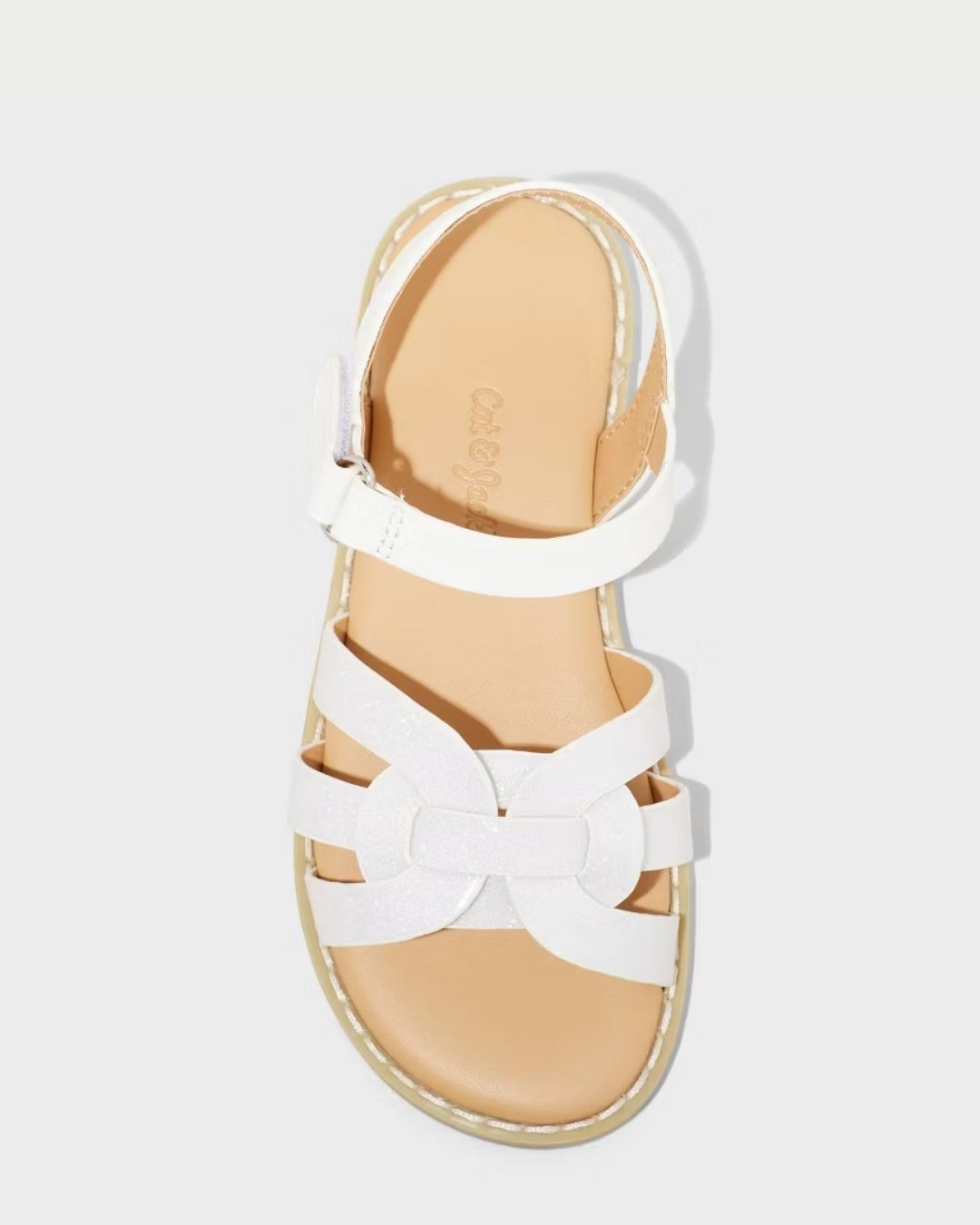 SANDALIAS BLANCAS TIRAS CAT & JACK
