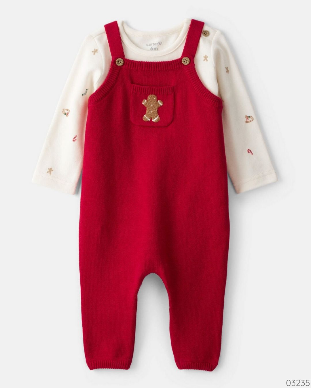 TRAJE ROJO DE COME GALLETAS