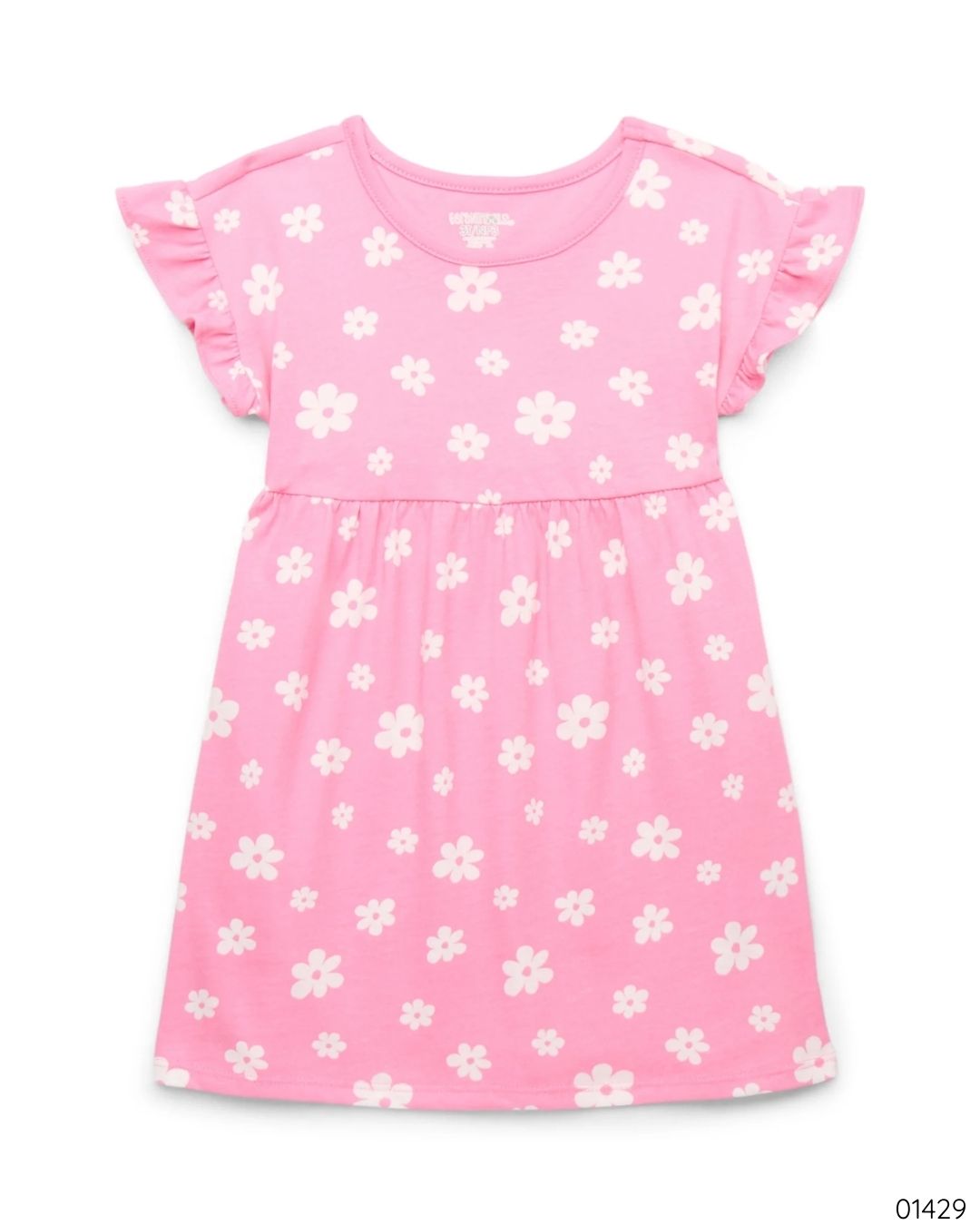 VESTIDO ROSADO FLORES