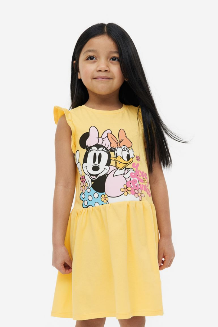 VESTIDO AMARILLO MINNIE H&M