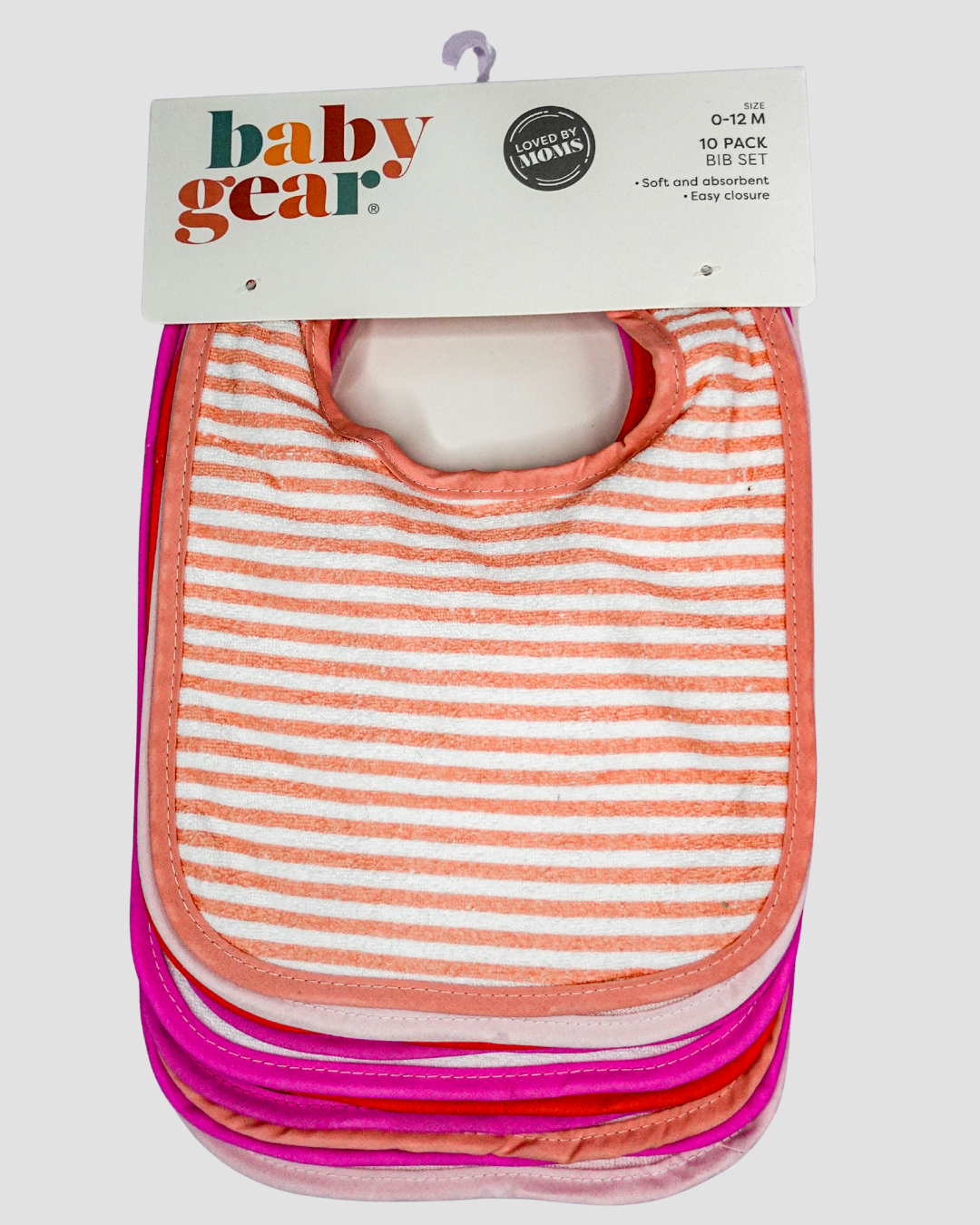 SET DE BABEROS 10 PZS BABY GEAR