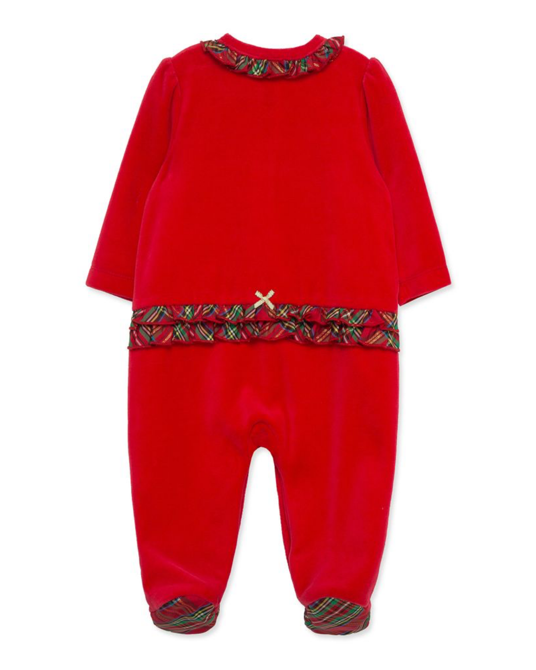 PIJAMA 1ST CHRISTMAS ROJO TERCIOPELO