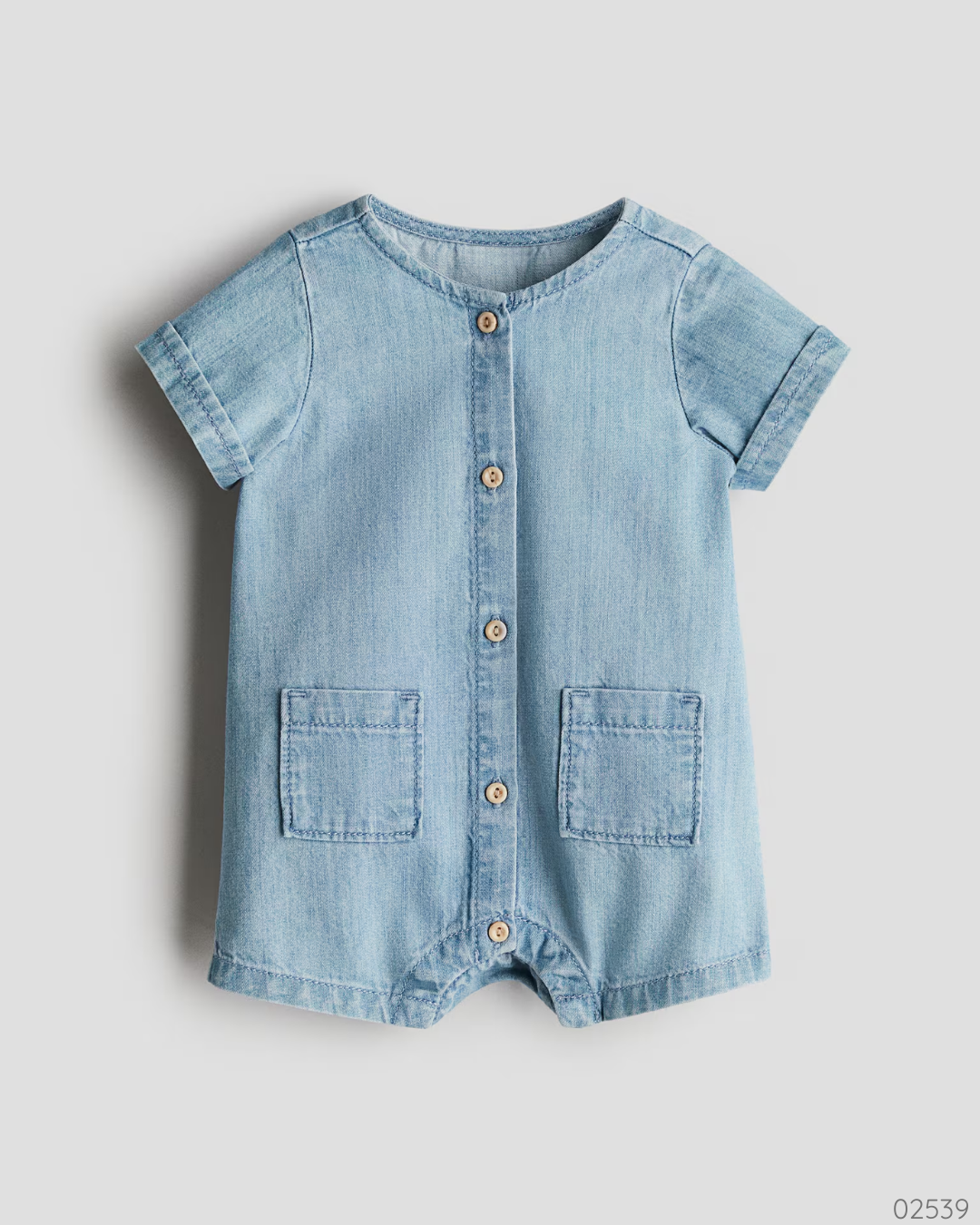 ROMPER AZUL JEAN H&M BOLSAS