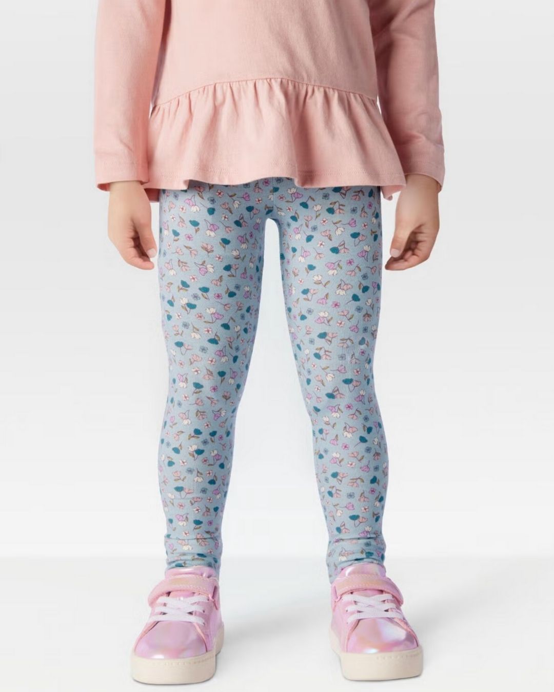 LEGGIN AZUL FLOREADO CARTERS