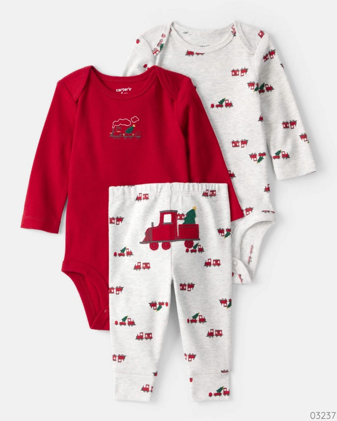 TRAJE 3PZS TREN NAVIDEÑO