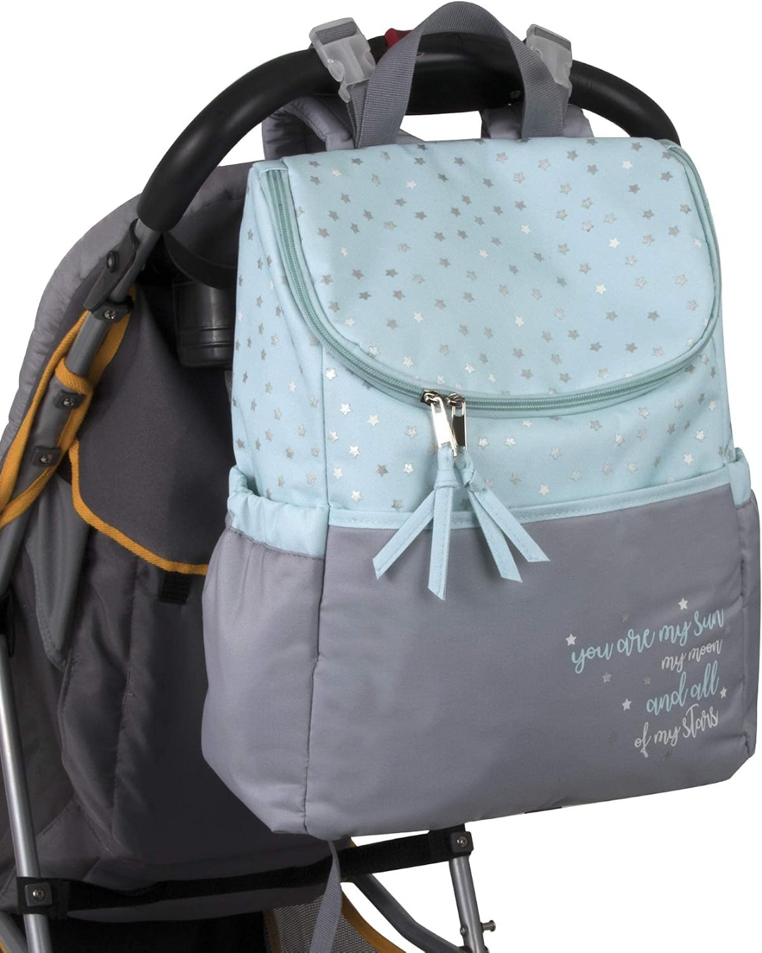 PAÑALERA BABAY ESSENTIAL AZUL GRIS ESTRELLAS
