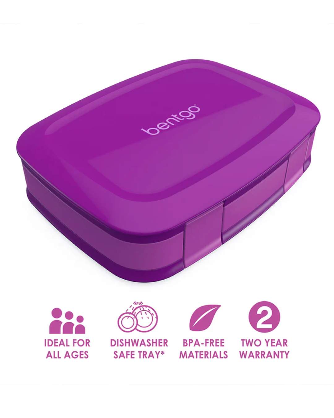 CONTENEDOR COMIDA BENTGO FRESH MORADO