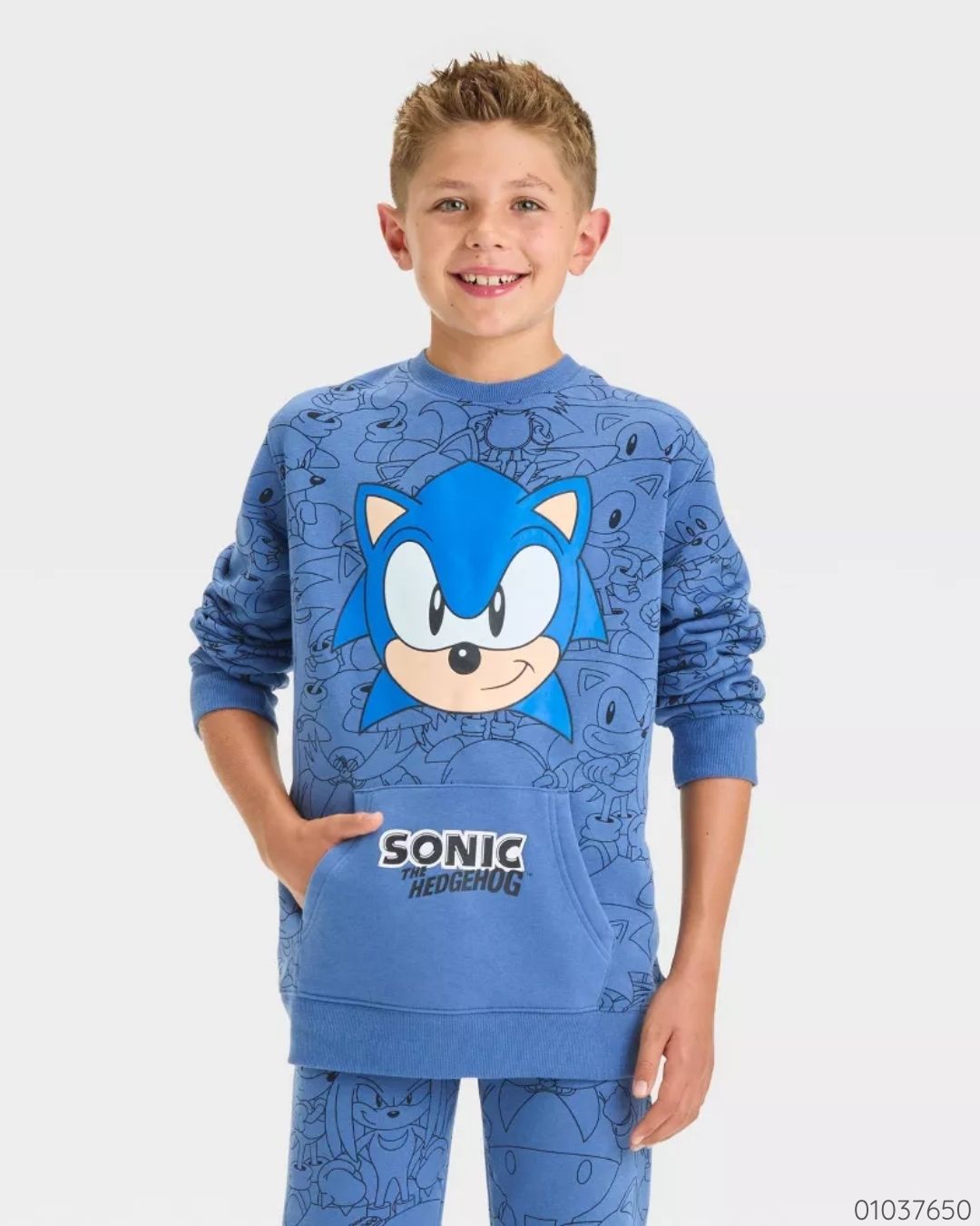 SUETER AZUL SONIC