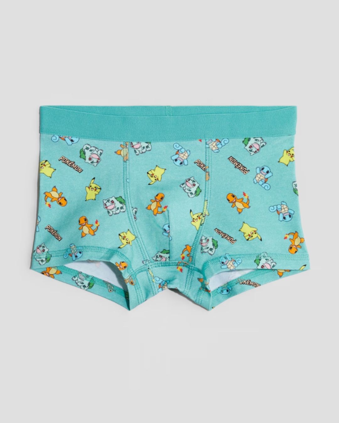 BOXERS 5 PZS H & M POKEMON AMARILLO VERDE