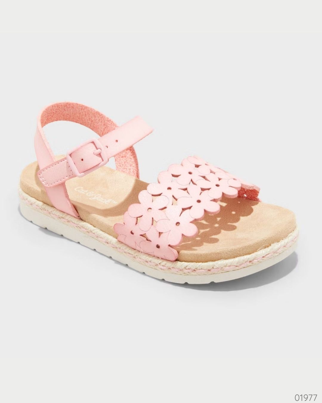SANDALIAS CAT&JACK ROSA FLORECITAS