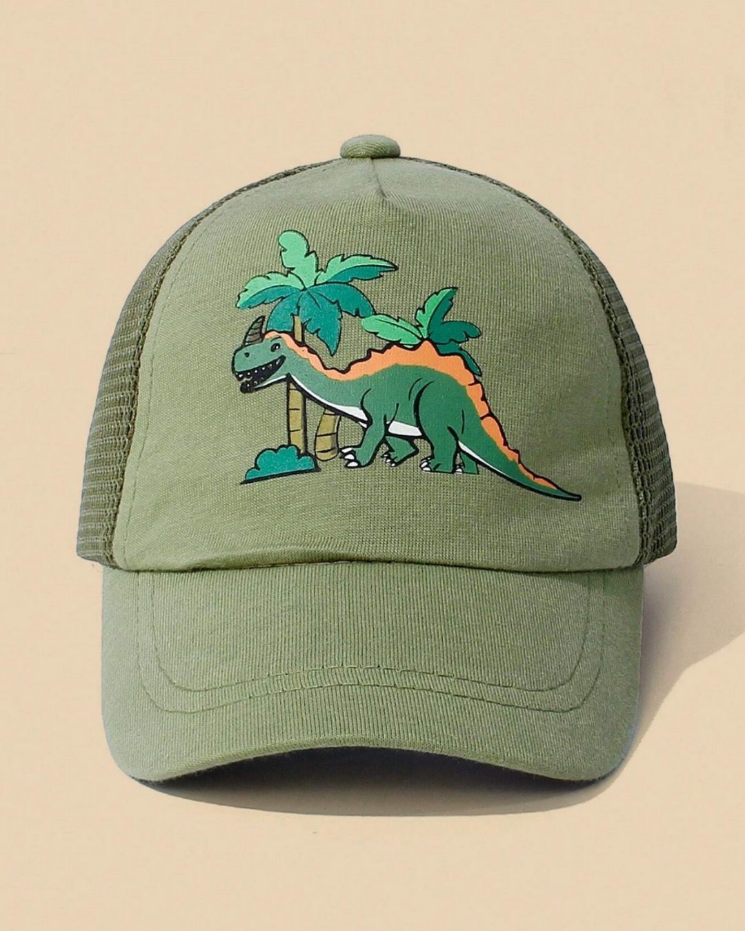 GORRA DINOSAURIO VERDE