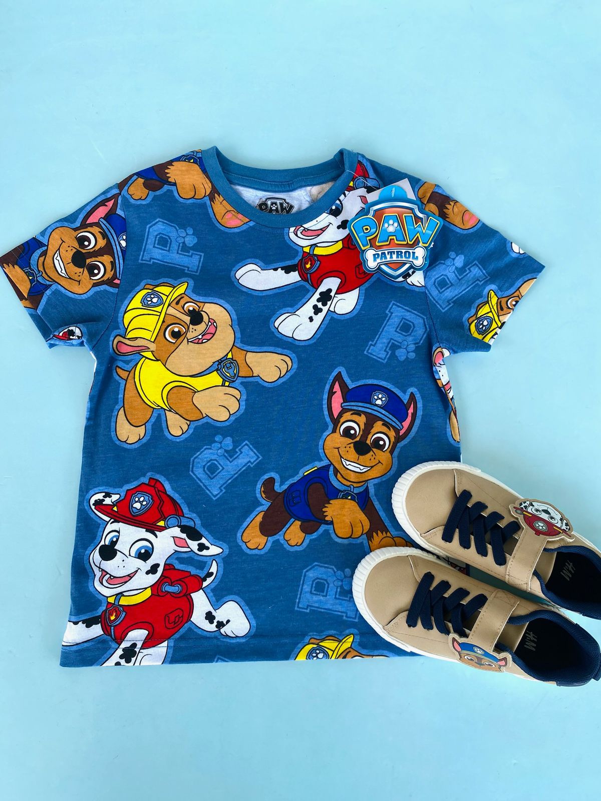 CAMISA AZUL PAW PATROL