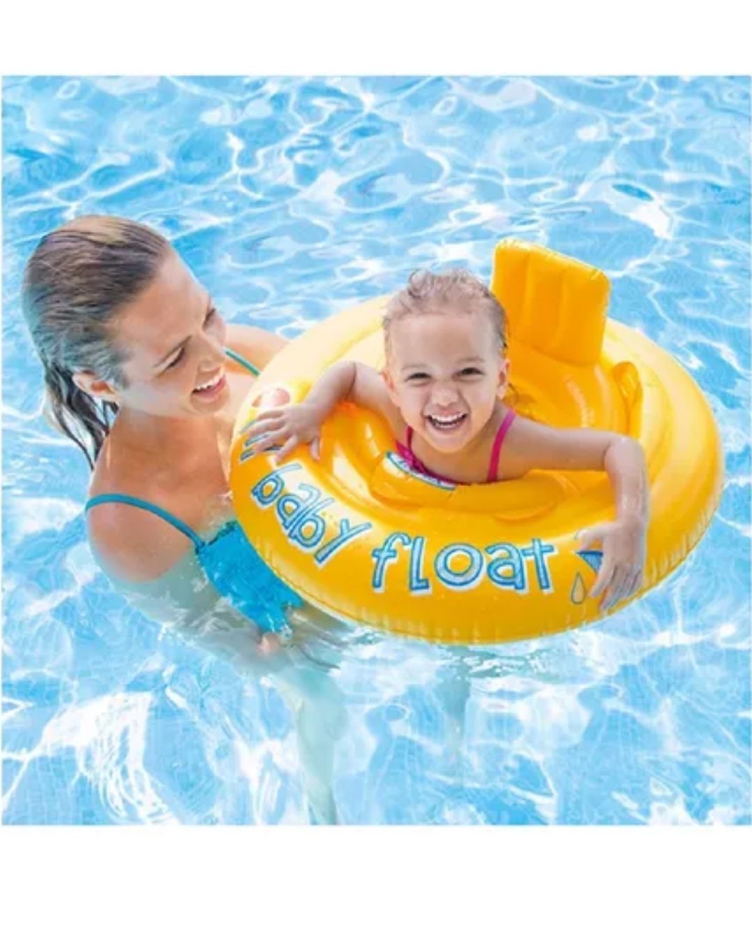 FLOTADOR PARA BEBE 1-2 AÑOS AMARILLO