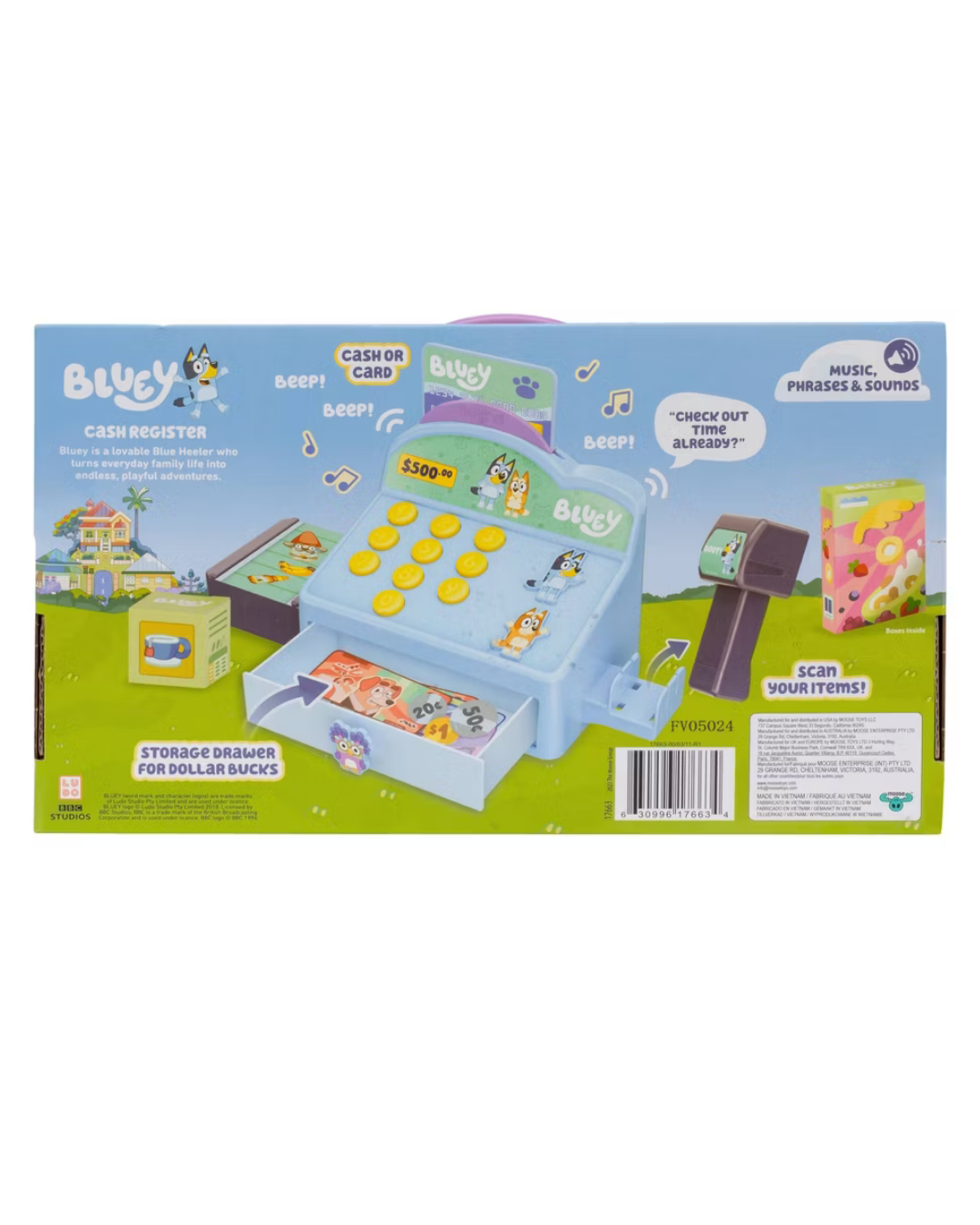 CAJA REGISTRADORA DE BLUEY