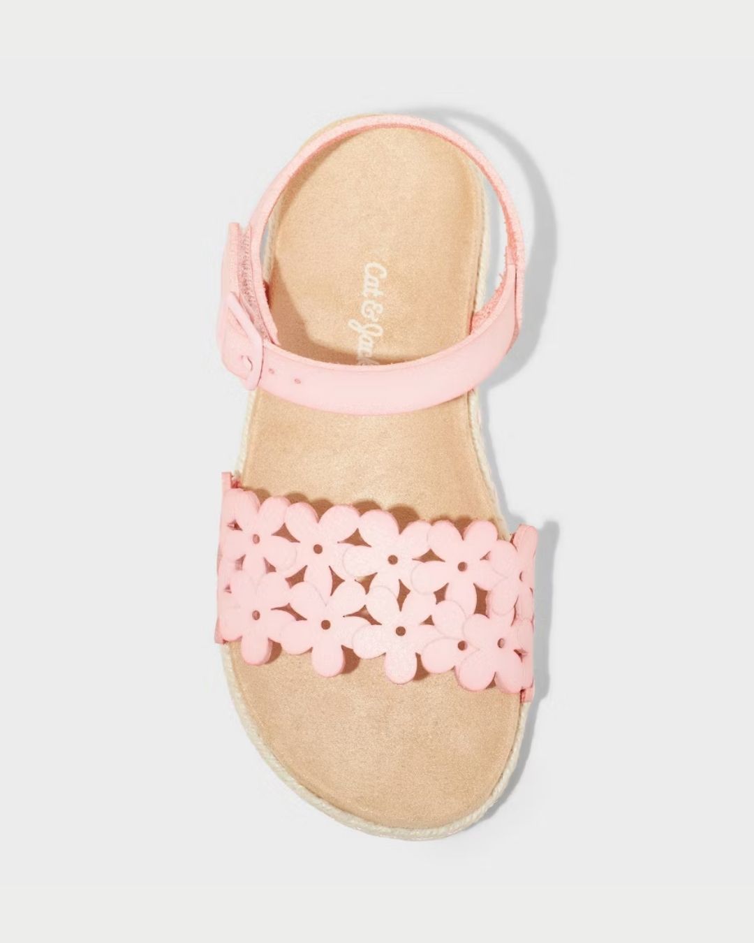 SANDALIAS CAT&JACK ROSA FLORECITAS