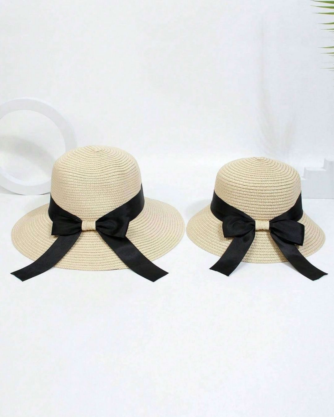 SOMBRERO MAMA E HIJA CHONGO BEIGE
