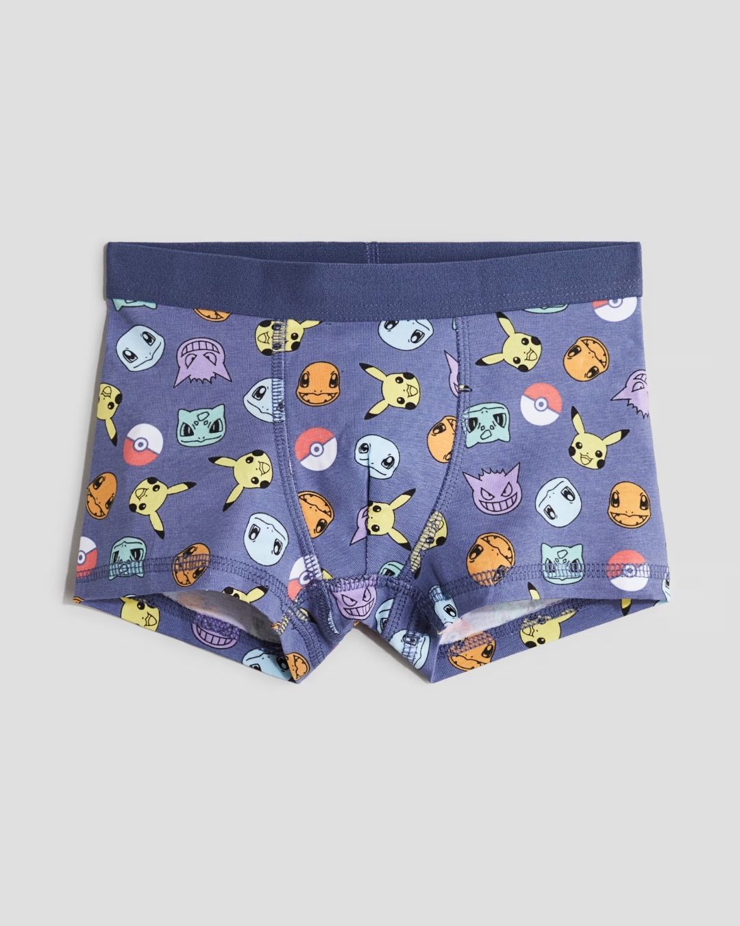 BOXERS 5 PZS H & M POKEMON AMARILLO AZUL