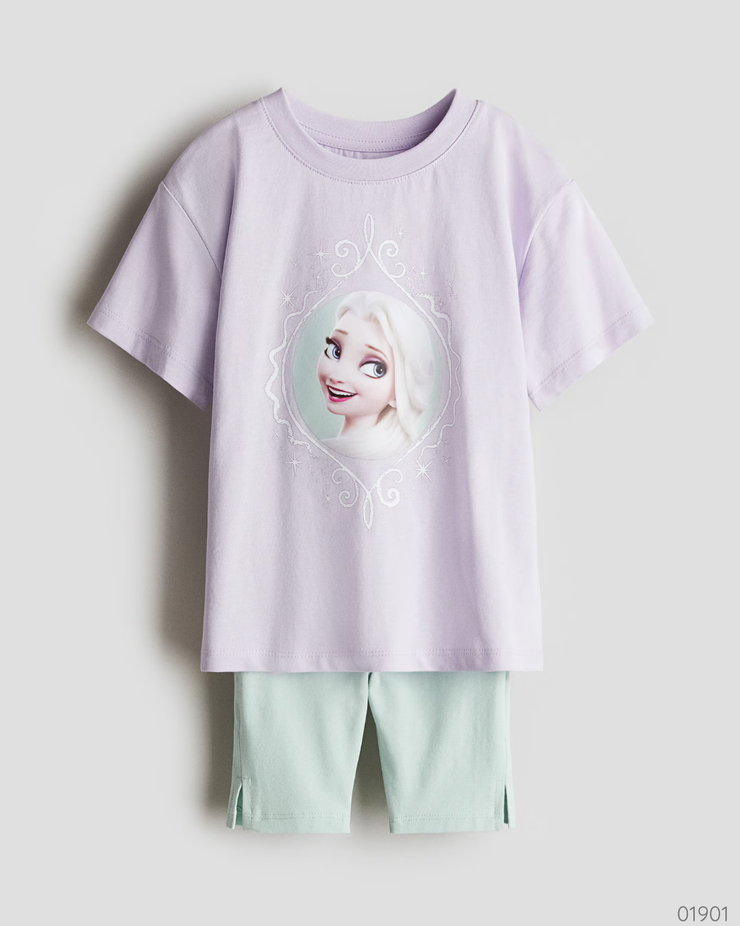 TRAJE ELSA H&M MORADO