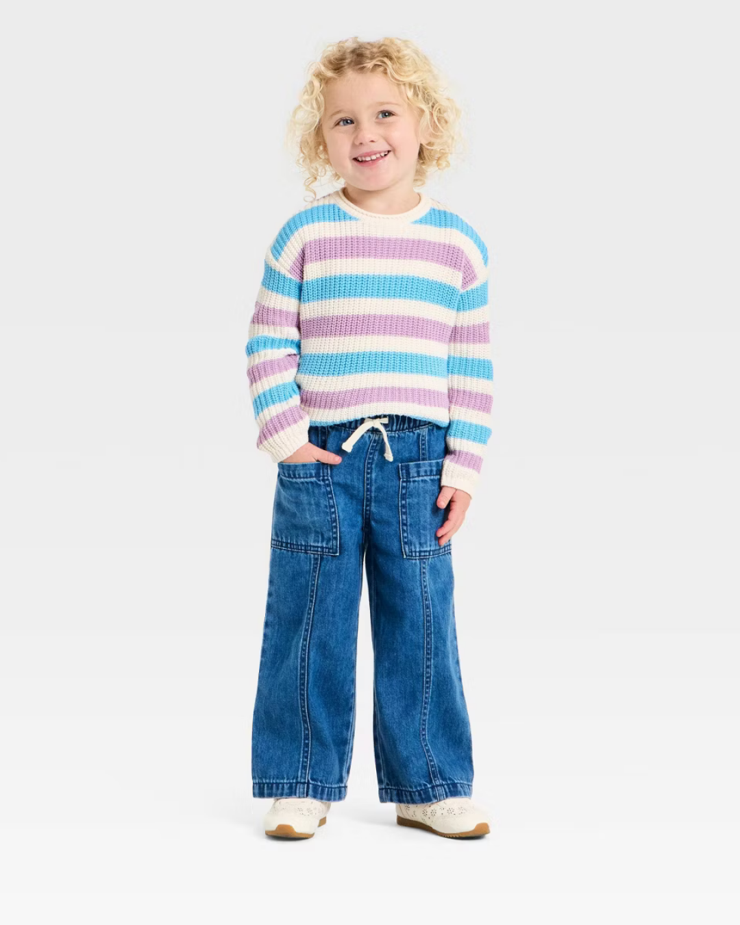 PANTALON WIDE LEG BOLSAS CAT & JACK