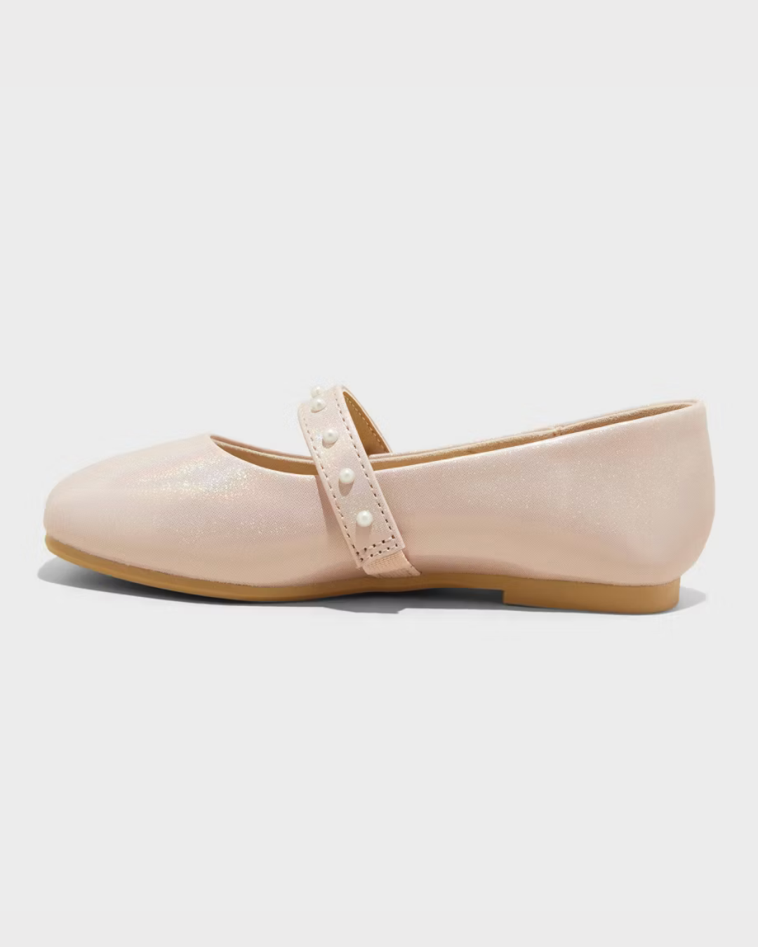 ZAPATOS ROSADOS PERLAS