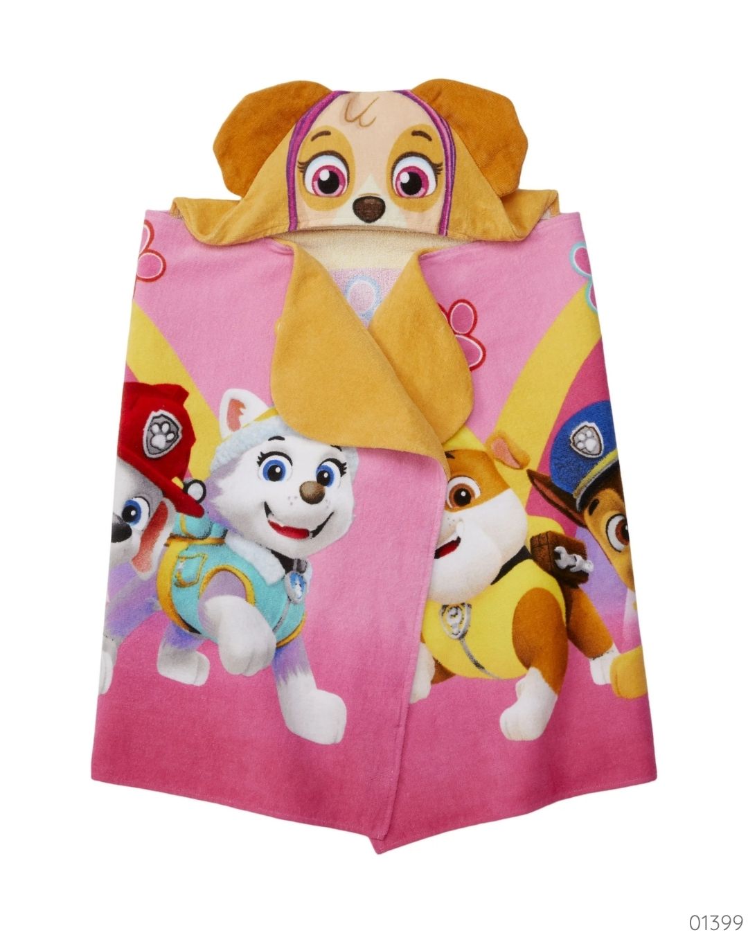 TOALLA CON CAPUCHA SKYE PAW PAT