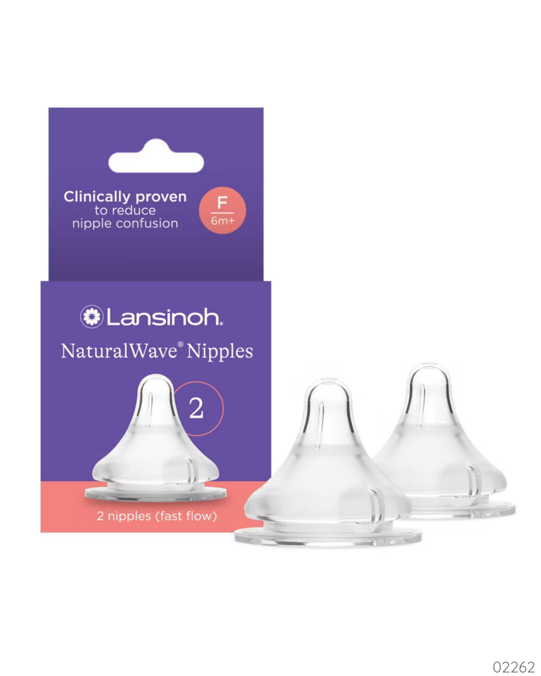 MAMADERAS LANSINOH 6M+ FLUJO RAPIDO