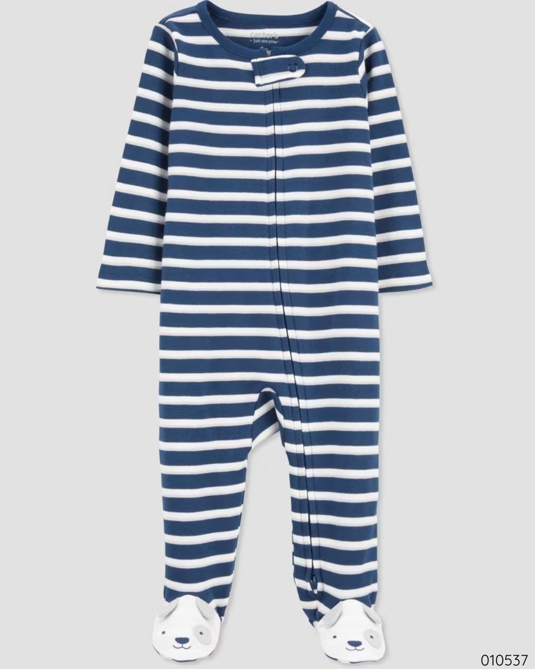 PIJAMA AZUL BLANCO RAYAS CARTER´S