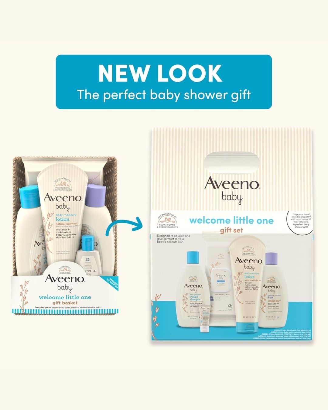 SET DE REGALO AVEENO BABY WELCOME LITTLE ONE