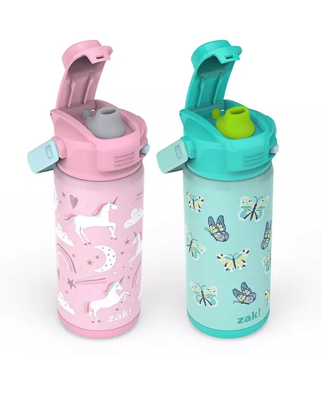 TERMO DE MARIPOSAS VERDE 14 OZ ZAK